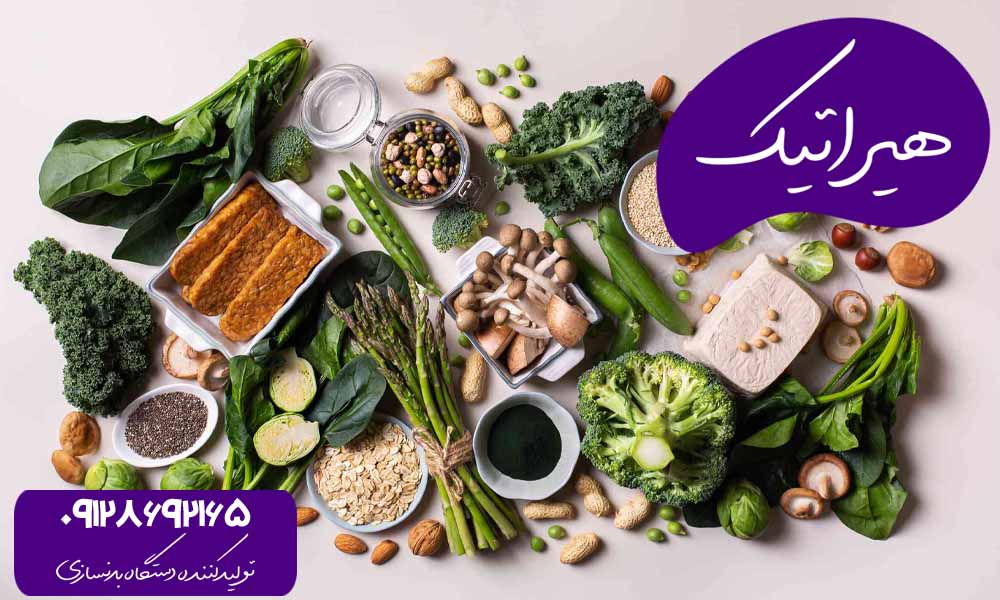 منابع پروتئین گیاهی برای حجم خشک